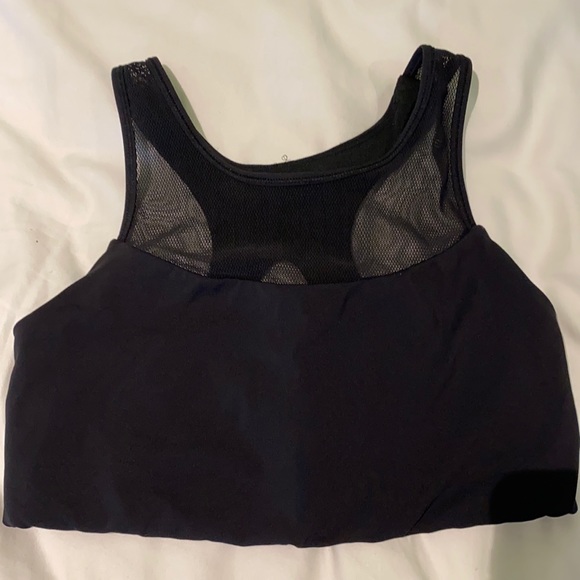 lululemon athletica Other - lululemon Black Sports bra with mesh detailing